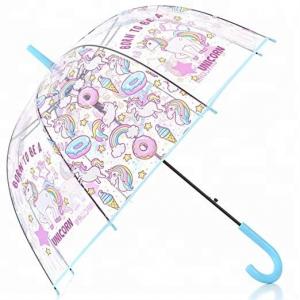 China Fashion Auto Open Transparent Dome Umbrella Outdoor Weddings Windproof supplier