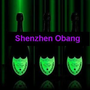 China high bright custom el bottle label/ glow wine label/ wine bottle label supplier