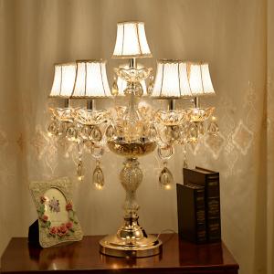 China Modern crystal table lamps Bedside lamp for bedroom luxury crystal table lamp(WH-MTB-121) supplier