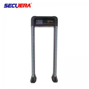 China 60W Walk Through Security Metal Detectors 6 Zones Door Frame SE-9045 Remote Control wholesale