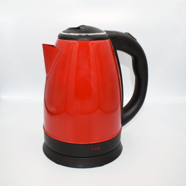 2019 hot selling cheap red 201 304 stainless steel electric kettle