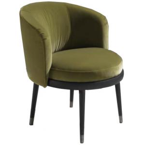 China Multifunctionality Green Velvet Chairs Contemporary Dining Chairs Leisure Chair supplier
