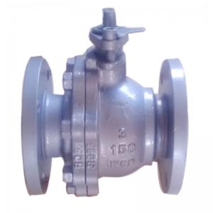 China cast steel flange ball valve supplier