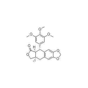pure Picropodophyllotoxin 98%, CAS No.: 477-47-4, natural IGF-1R inhibitor, manufacturer, Shaanxi Yongyuan Bio