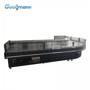 China Frost Free Meat Display Freezer 570L Freestanding Butcher Counter Shop Chiller supplier
