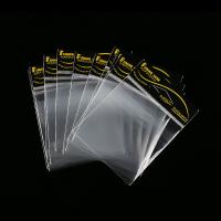 China Transparent Header Card Cellophane Self Adhesive Packing OPP Bag for Fishing Hooks on sale