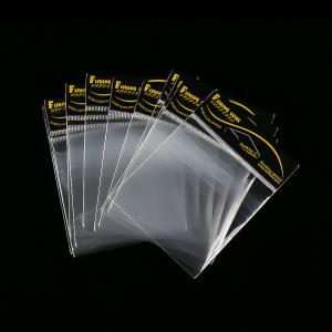 Transparent Header Card Cellophane Self Adhesive Packing OPP Bag for Fishing Hooks