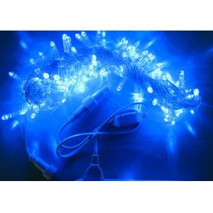 10m blue twinkle led christmas decorative string lights+controller 100 bulbs