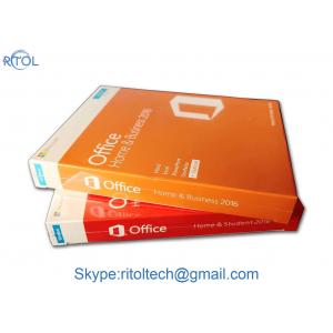 China Multi Language Microsoft Office 2016 Versions , Office 2016 Retail Box DVD Online Activation supplier