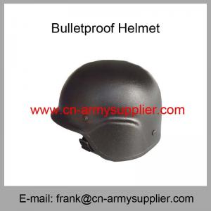 China Wholesale Cheap China Black Army NIJ IIIA Aramid PASGT Ballistic Helmet supplier