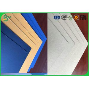 China Grade A 1.0mm 1.5mm or Other Thickness Dyed Grey Board With FSC Certification For Packing wholesale