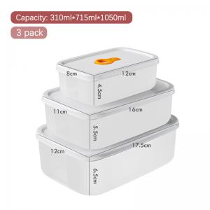 China 3L Plastic Lunch Containers Stackable Plastic Pack Lunch Box supplier