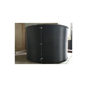Black LBS Grooved Drum High Polymer Nylon Matrial For Tower Crane