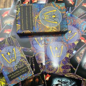 350gsm Psychic Tarot Oracle Cards Deck Custom Glossy Coating