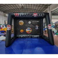 China Hot Sale Airtight Inflatable Penalty Shootout Inflatable Football Goal PVC Soccer Goal on sale