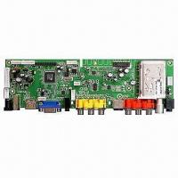 TV Board, Use Mstar MT8223L IC, HDMI1.3/HDCP1.2/DVI1.0, Supports TV/AV/SV/YPbPr/HDMI/USB/Headphone