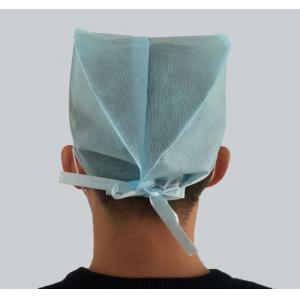 Medical High Quality Disposable Non-woven surgical cap ,with ties or elastic back ,in China.El cirujano tapar