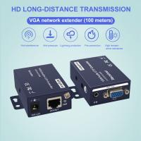 Twisted HD VGA Extender 100 Meters VGA TO RJ45 Transmission Signal Transceiver Pair