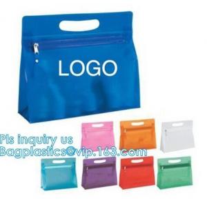 pvc slider zipper baby clothes packaging bag, slider zipper golf sport t-shirt/towel bag, A4 office file holder slider b