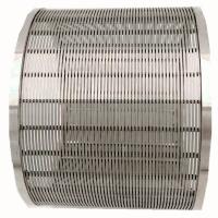 China Stainless Steel Filtration Sieve Bend Screen Plain Weave 0.5mm-2mm Aperture 1600mm Length on sale