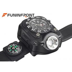 China Micro USB Rechargeable CREE LED Torch  Wrist Watch Flashlight for Outdoor Sports supplier