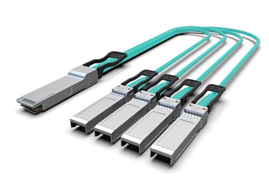 40G QSFP+ до 4x10G Breakout AOC ((Активный оптический кабель) кабели 15M Qsfp 4x10g Aoc15m