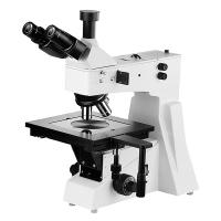 China 400x DIC Digital Metallurgical Microscope EPI A13.0214 Brightness Adjustable Trinocular Head on sale