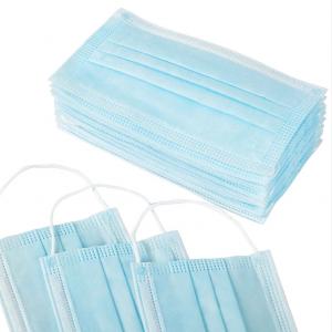 China Medical three-layer PP Non-Woven Fabric Surgical Earloop Face Mask wholesale