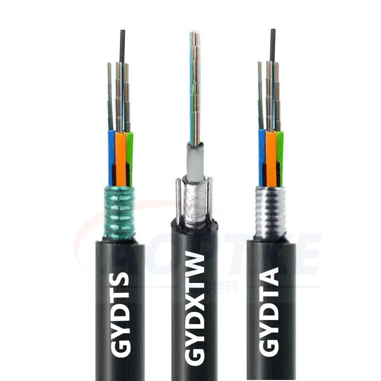 China Excellent Quality GYXTW G652D With Jelly Compound 14 CORE Fiber Optic Cable Drop Cable For Communication Cable wholesale