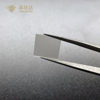 China 8mm*8mm CVD Single Crystal Diamonds Lab Created Light Brown on sale