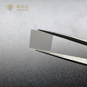 8mm*8mm CVD Single Crystal Diamonds Lab Created Light Brown