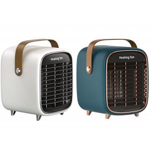 Small White Ptc Ceramic Heater And Fan 900w Electric Portable Space Bedroom