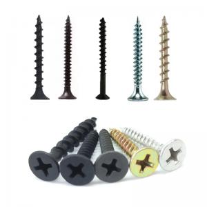 China 25 Cm Self Drilling Metal Stainless Black Drywall Screw For Wood supplier