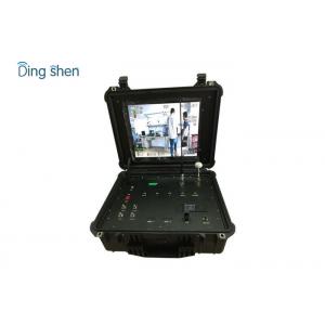 China Suitcase Long Range Wireless Video Monitor Receiver HD / SD Recorder Receiver supplier