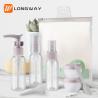 9pcs PET Lotion Spray Travel Toiletry Bottle Kit For Personal Care Customized