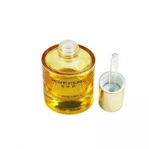 China 30ml Capacity Oval Glass Dropper Bottle for Silk-screen Printed Skin Care Packaging supplier