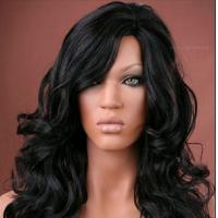 China African American Natural Human Hair Wigs Natural Looking 10 Inch on sale