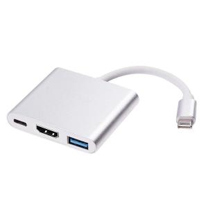 USB-C to  Adapter USB Type C to 4K  with USB 3.0 and USB-C Charging Port Cable Adapter for Apple MacBook