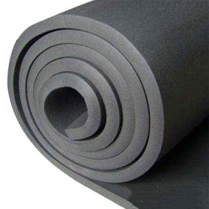 Hvac Refrigeration Rubber Foam Sponge Sheet B1 Class For Air Conditioning Duct