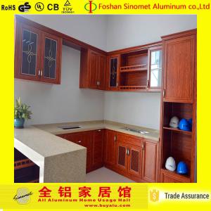 China Home Used Aluminum Extrusion Profiles Kitchen Cabinets Craigslist supplier