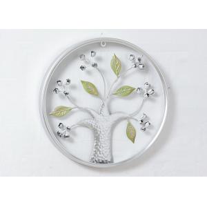 China Flower Pots Home Oval Metal Tree Wall Decor supplier