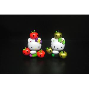 China Two Types Mini Hello Kitty Figures Toy 85 Degree For Convenient Store supplier