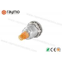 China Raymo B Series Miniature Circular Connectors Optimized Straight 2 Ways Thread Connection on sale