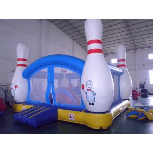 Inflatable 4 in 1 Combo Jumping Castle Jump And Slide With Plastic Ball Pit