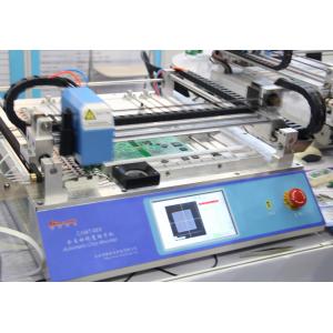 China Desktop SMT Automatic Placement Machine with Linux System Vision Cameral Touch Screen supplier