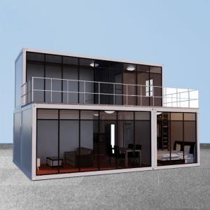 China Temporary 3 Bedroom Container House Galvanized Steel Detachable Apartment supplier