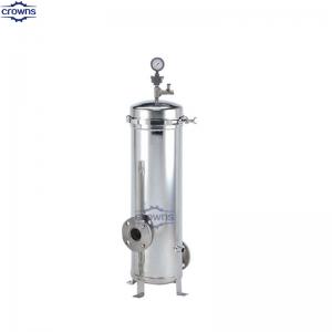Liquid Filter Milk Wine Oil Stainless Steel Ss304 Cartridge Filter Housing