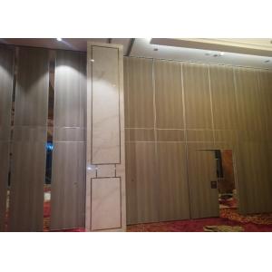 65mm Classroom Convention Hpl Stainless Steel Wooden Movable Folding Operable Partition Wall For India