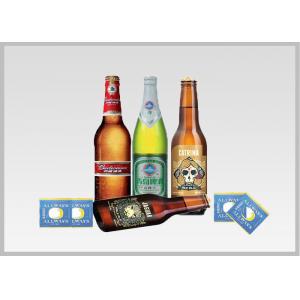 Beer Label Vacuum Metallized Paper Laminate Sheets Chemical Type , Width 200mm-2000mm