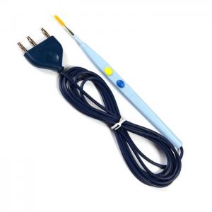ODM Disposable Electrosurgical Pencil Button Switch Disposable Diathermy Pencil